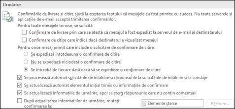 Adăugați informații de urmărire la mesajele dvs.