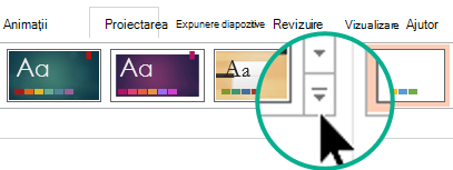 Faceți clic pe butonul Mai multe