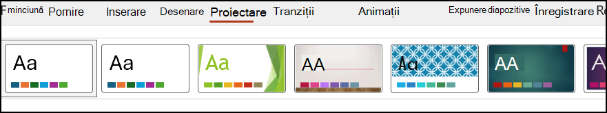 PowerPoint themes