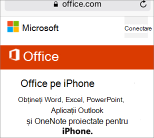 Accesați office.com