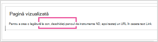 Deschideți panoul de instrumente