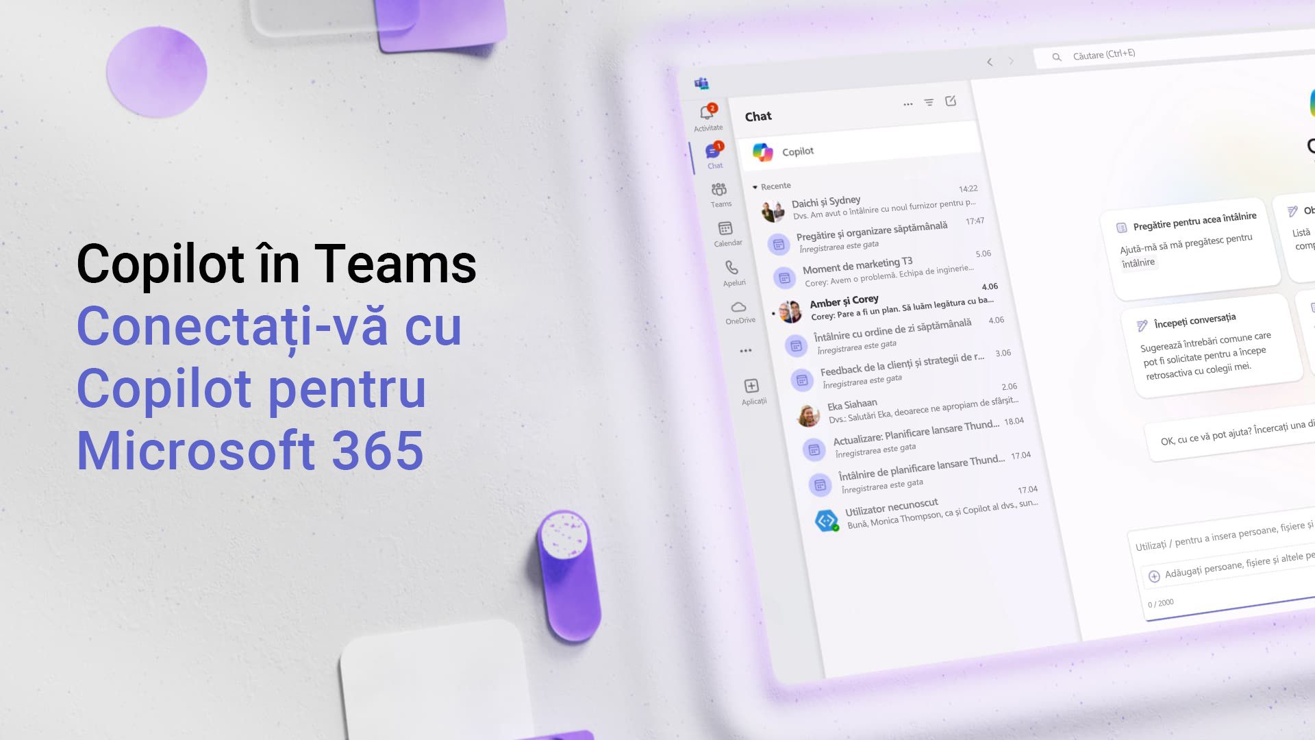 Video: Conectarea cu Copilot pentru Microsoft 365