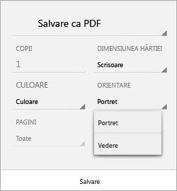 Alegerea orientării