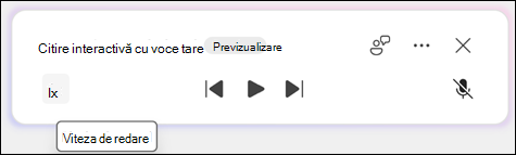 Alegeți viteza de citire.