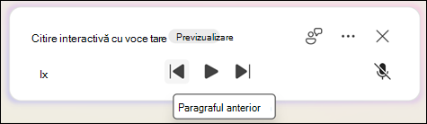 Selectați Anteriorul sau Următorul.