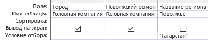 Сетка запросов, отображающая привязанное значение поля подстановки