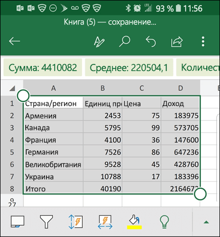 Excel выполнил преобразование ваших данных и возвращает их в ячейку.