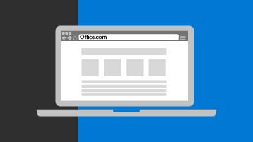 Изображение с макетом office.com