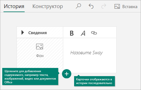 История Sway