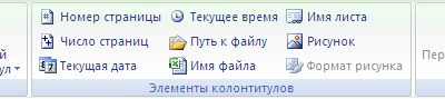 Изображение ленты Excel