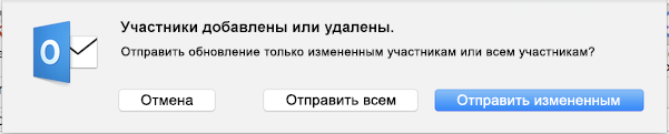 Участники добавлены или удалены.