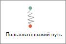 Рисование пользовательского пути