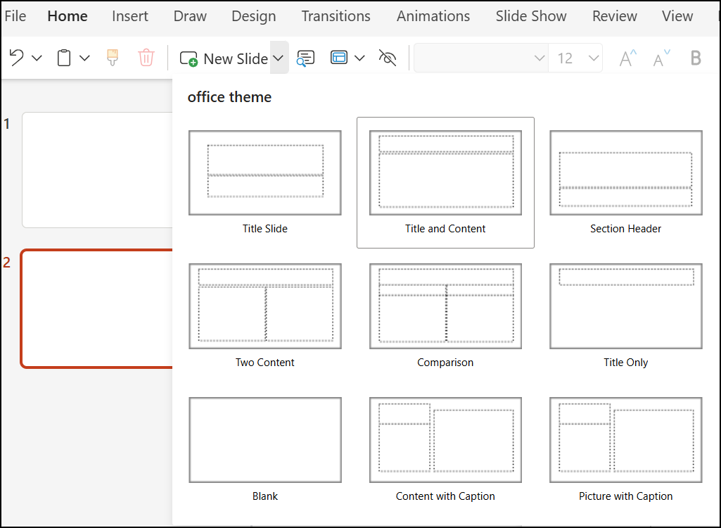 Макеты слайдов в PowerPoint