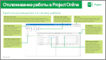 Краткое руководство: отслеживание работы в Project Online