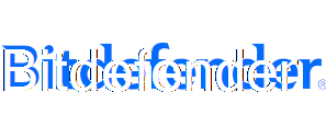 Снимок экрана: логотип компании Bitdefender.
