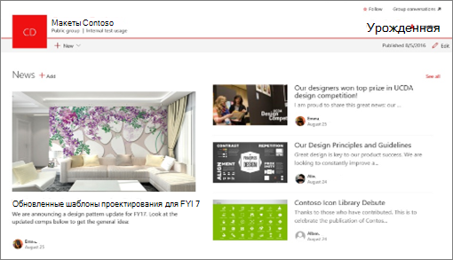 Пример новости
