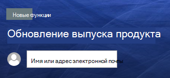 Текст над заголовком