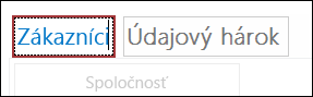 List view caption changed to Customers