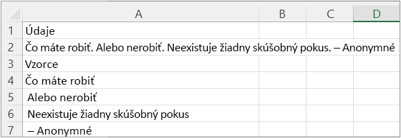 Výsledky príkladu 3