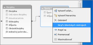 Unhide from client tools