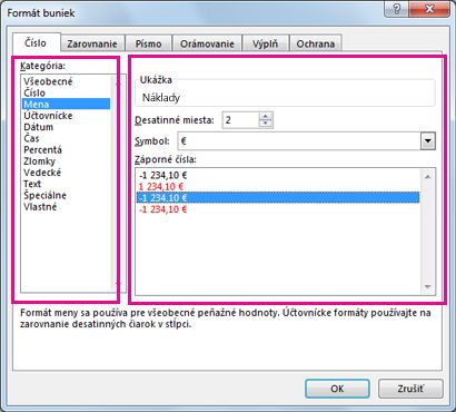 Format Cells dialog box