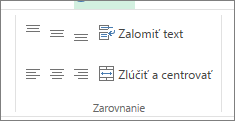 Zarovnanie textu