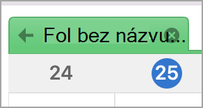 Zavretie nového okna kalendára