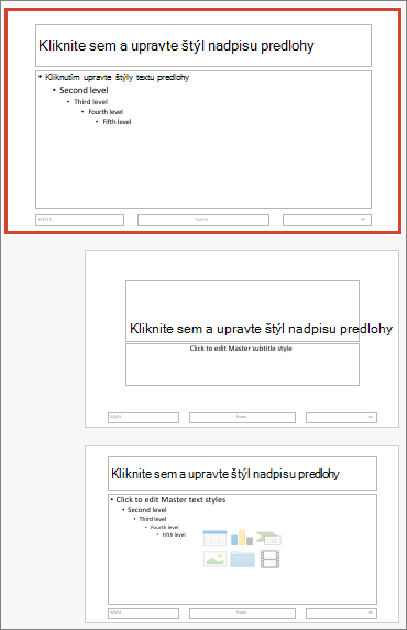 PowerPoint pre Mac Slide Master