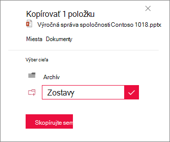 Zadajte názov nového priečinka