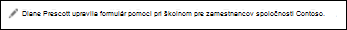 Aktualizácia informačného kanála s aktualizáciami v prípade, že osoba, ktorú sledujete, začne sledovať dokument