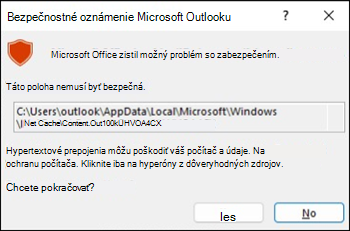 Outlook blokuje .ics súbory