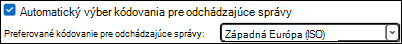 Norma ISO pre západnú Európu