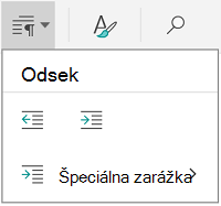 Odsadenie odseku