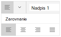 Zarovnanie