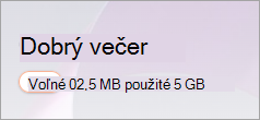 Bezplatný štítok na domovskej stránke microsoft 365.com
