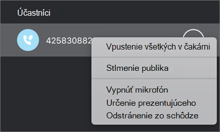 Spravovanie ľudí na schôdzach a hovoroch