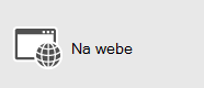 Webová aplikácia Skype for BusinessSkype