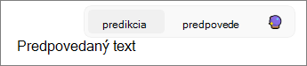 Funkcia dokončovania textu v Outlooku aktivovaná vo Windowse 11.
