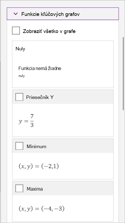 Písanie matematických rovníc vo OneNote pre Windows 10