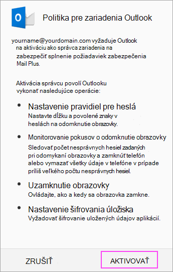 Aktivovať