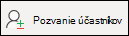 Pozvite účastníkov