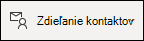 Zdieľanie kontaktu