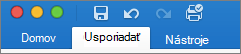 Karta Usporiadať