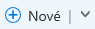 Nové tlačidlo a šípku
