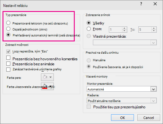 zobrazuje dialógové okno automatického spustenia