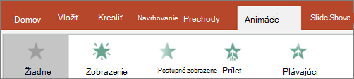 Výber animácie z galérie
