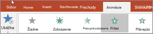 Výber animácie