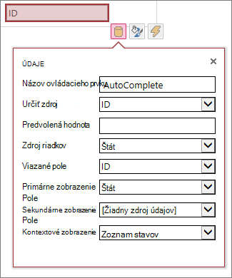 Skupina Nastavenie strany v časti Nástroje zostáv na karte Návrh
