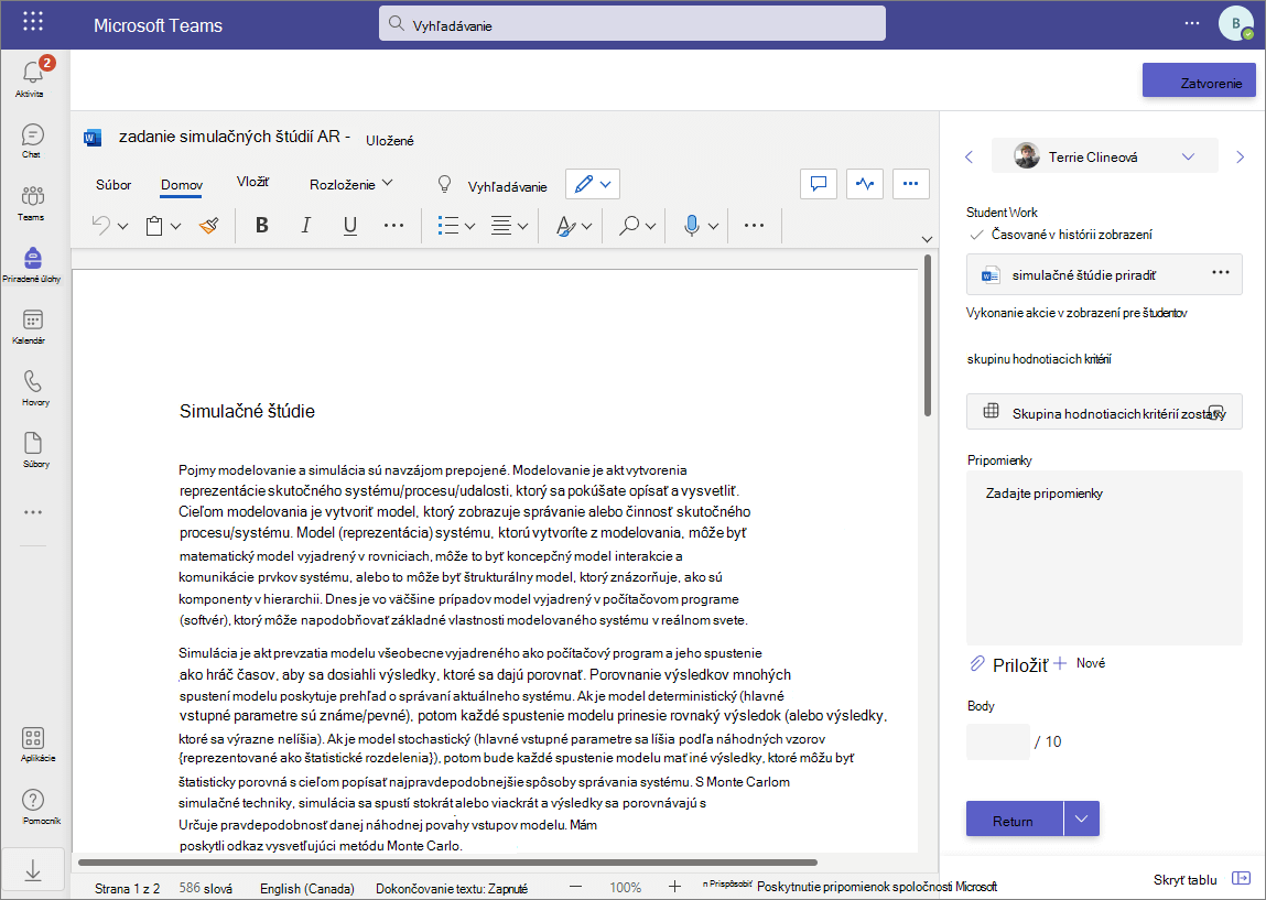 spracované Vyberte dokument na úpravy v režime zobrazenia na celú obrazovku.