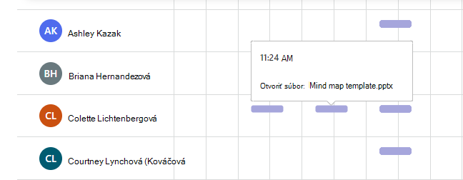 Snímka obrazovky zobrazujúca študenta.
